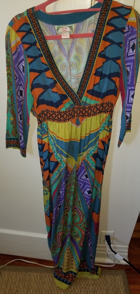 Vibrant maxi dress